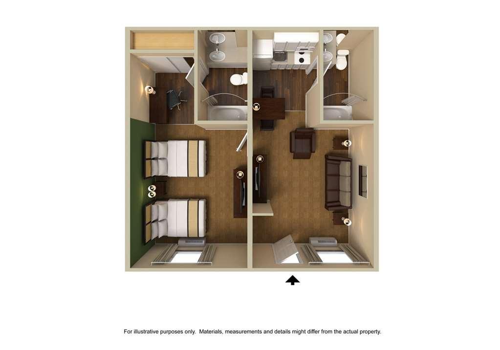 Extended Stay America Suites - San Diego - Sorrento Mesa Rum bild